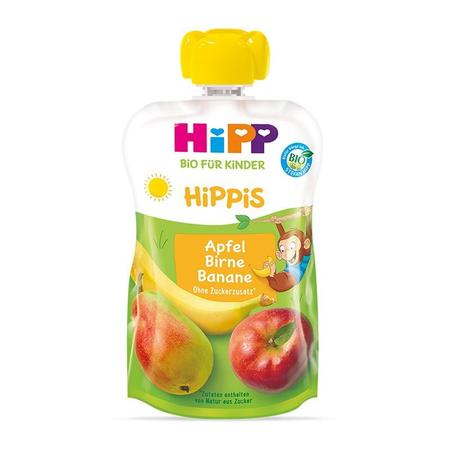 【保税仓】HiPP喜宝吸吸乐苹果梨香蕉口味 100g 2个起发